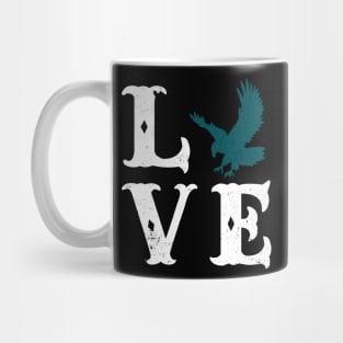 Eagles Soar Embrace Classic Rock Vibes with Legendary Band Tees Mug